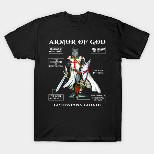 Armor of god t shirt designs top